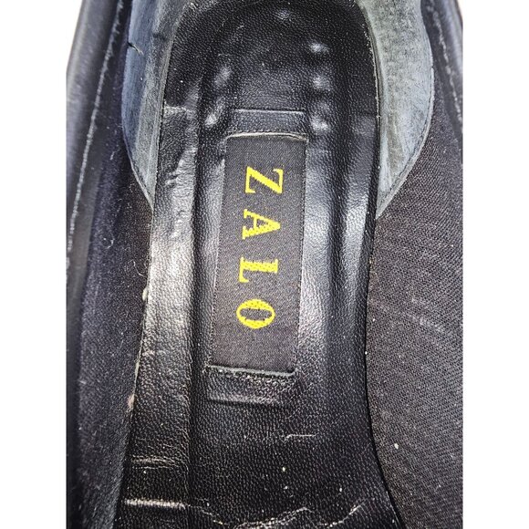 Zalo Women's Pink Flower Print Slip-On Loafers With Brown Leather Trim Sz 8 191 - Picture 14 of 14